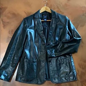 Vintage GAP Leather Blazer